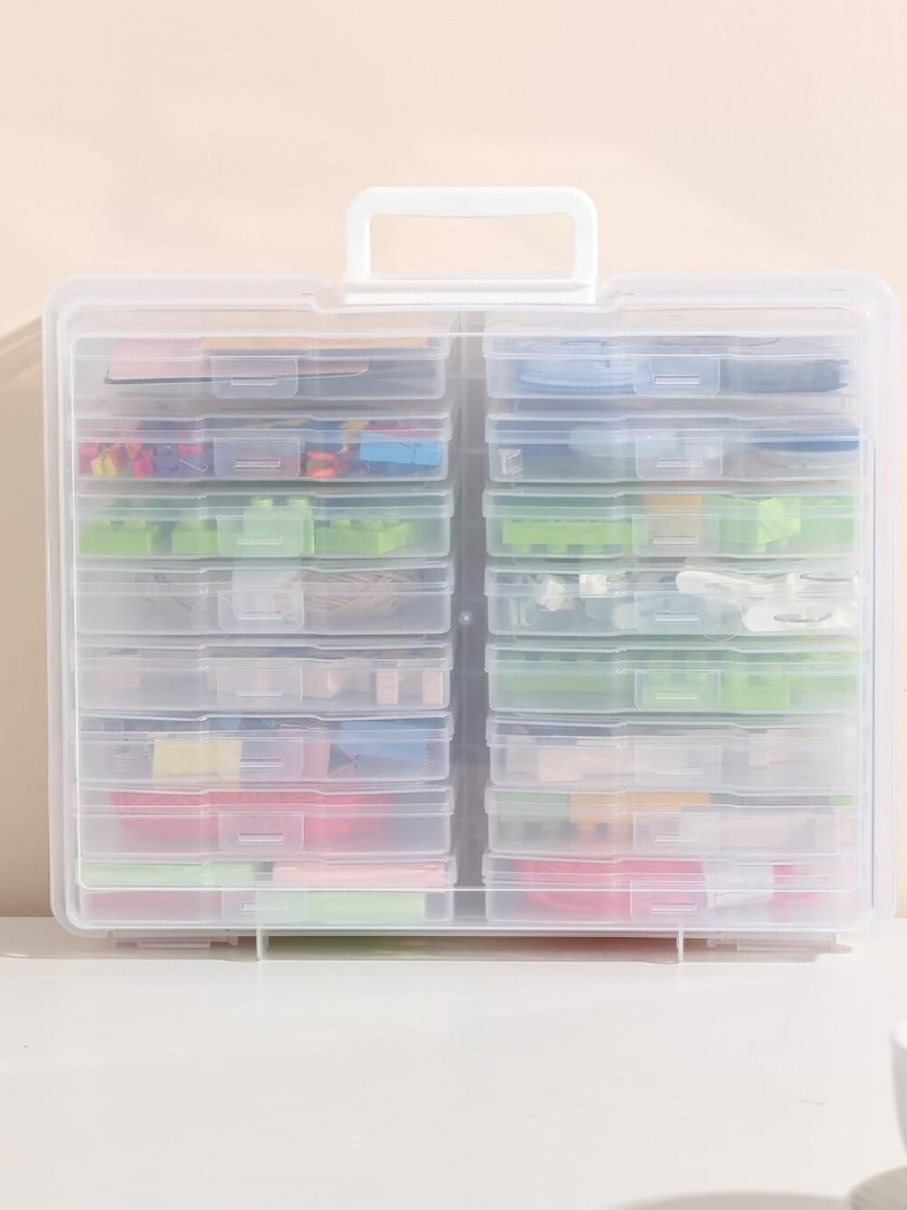 Photo Storage Box and 16 Inner 4" x 6" Photo Storage Containers - Picture 7 of 8